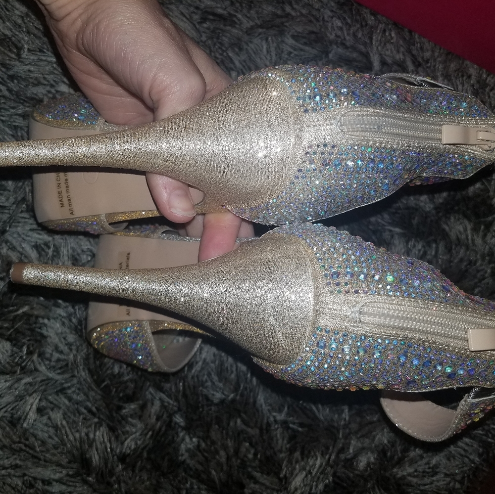 Rhinestone heels - Picture 4 of 6